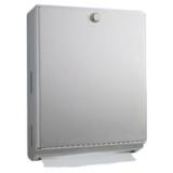 Bobrick Surface-Mounted Paper Towel Dispenser, Knob Latch, Satin Finish, 1/ea (B-2620) B 2620