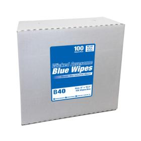Wicked Awesome® Blue Wipes, DRC, Blue, 9