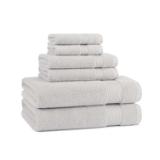 Host & Home 6pc Bath Towel Set Lt.Grey BSET HH 6PK LGY