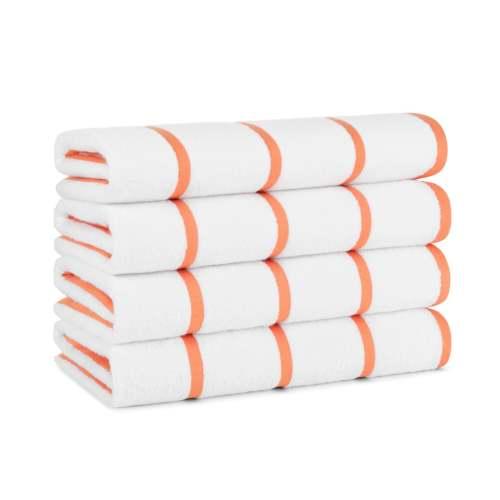 30x60 15LB Orange Towels   4 pack  6 packs cs