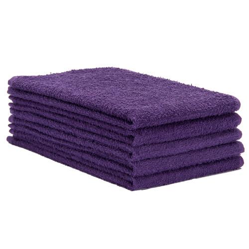 Cotton Terry Towels 15x25 Lightweight Purple C1525IMPPURP