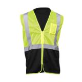 HiViz Gard™ Class 2 Safety Vest With Black Bottom C16002QGB 3X