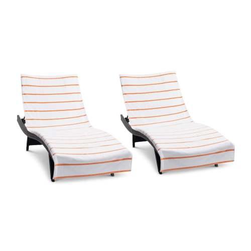 30x85x8 22LB Orange Lounge Covers