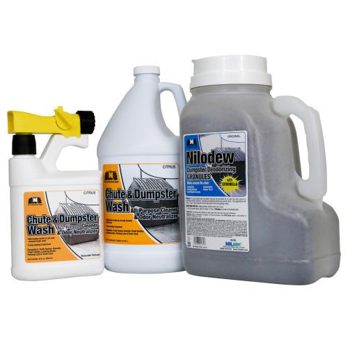 Chute   Dumpster Wash Cleaning Kit  citrus  1 ea