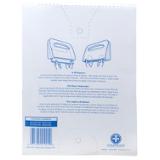 Hospeco® Discreet Seat® Toilet Seat Covers, 200/pk - 20 pks/cs, Quarter Fold DS QTR 5M 2