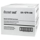 Hospeco® Discreet Seat® Toilet Seat Covers, 200/pk - 20 pks/cs, Quarter Fold DS QTR 5M 6