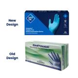 Safety Zone® Empower® Nitrile Powder-Free Exam Gloves, 10x100, Blue, 8 mil - Large EPW446 2