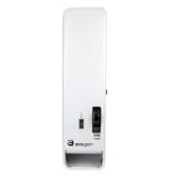 Hospeco™ Evogen® Single Channel Pad Dispenser, White Steel, 1/ea EV7 3