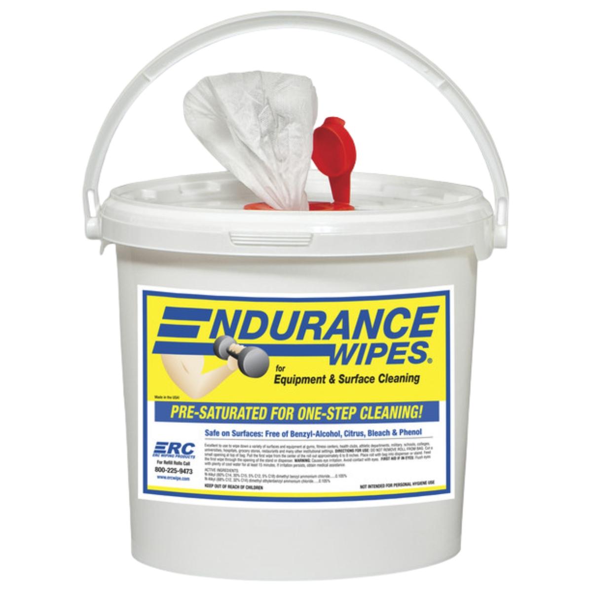 ERC Wiping Products® Endurance Wipes® Dispenser Bucket, White, 1/ea (Bucket Only) EWBUCKDISP