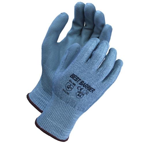 A4  PU COATED GLOVE  IE SHELL  GRY GRY  13G  L