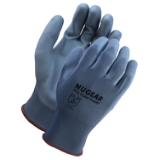 PU COATED GLOVE  POLYESTER SHELL  GRY GRY  13G  S GCP13GS