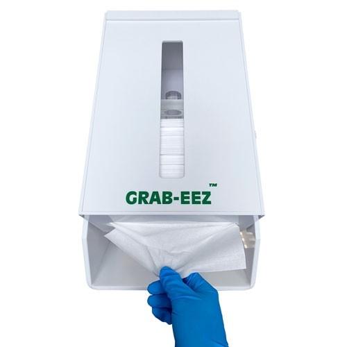 GRAB-EEZ DISPENSER  PLASTIC 9X9
