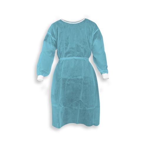 PHARMACHOICE PP PE ISOLATION GOWN BLUE  LEVEL 2  XLG  5 10