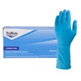 Safety Zone® High-Risk Latex Powder-Free Exam Gloves, 10x50, Blue - Medium GL L113FM