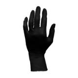 Safety Zone® Nitrile Powder Free Exam Gloves, 10x100, Black, 7 mil - Medium GL N107FM