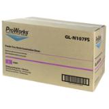 Safety Zone® Nitrile Powder-Free Exam Gloves, Textured Fingers/Palm, 10x100, Black, 7 mil - Small GL N107FS 3
