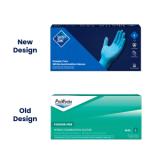 Safety Zone® Nitrile Powder Free Exam Gloves, 10x50, Blue, 8 mil, 12