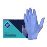 Safety Zone® VyBlend® Synthetic Vinyl Powder-Free Gloves, 10x100, Blue Violet, 4.5 mil - Large GL VN104VBFL