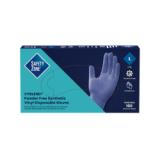 Safety Zone® VyBlend® Synthetic Vinyl Powder-Free Gloves, 10x100, Blue Violet, 4.5 mil - Large GL VN104VBFL 3