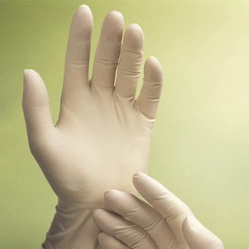 Gold Latex Exam Glove Texture S 100 X 10