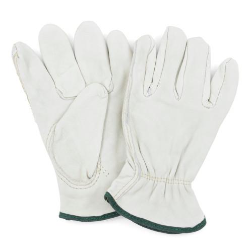 Safety Zone® Standard Grain Cowhide Driver Gloves, Medium GWCGLDR1 M