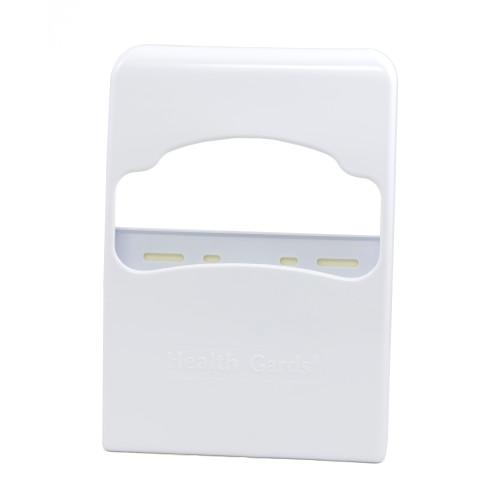 Hospeco® Health Gards® Quarter Fold Toilet Seat Cover Dispenser, 1/ea - White HG 2