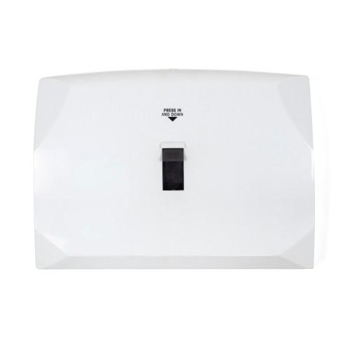 Hospeco® Health Gards® Lever Action Toilet Seat Cover Dispenser, 1/ea - White HG 3L