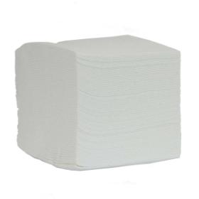 Hydrospun Cloth-Like Wipers, 12x13, White, Quarter Fold, 84/bg - 12 bgs/cs HKQ1000