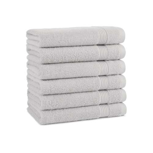 16x28 3.5LB Light Grey Hand Towels