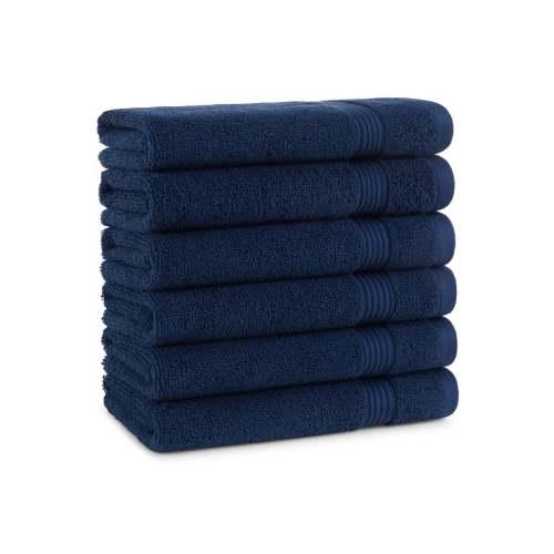 16x28 3.5LB Navy Hand Towels