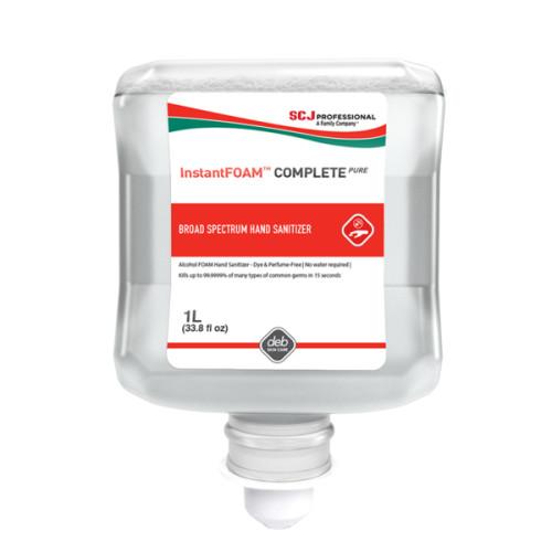 SCJ INSTANT FOAM COMPLETE  ALCOHOL BASED  1 LITER  6 CS