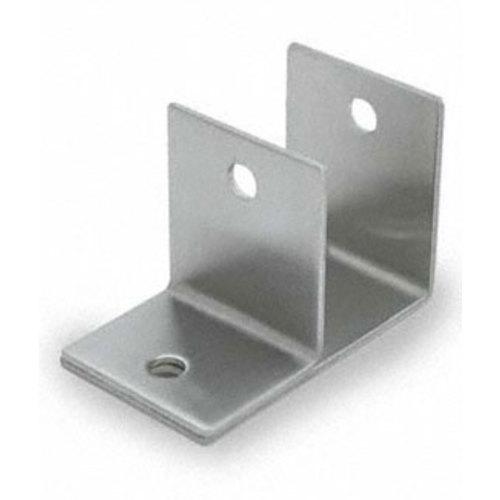 Restroom Partition Wall Bracket One Ear 1-1/4 (Mini) CRSS J 1859