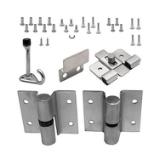 Restroom Partition Door Hardware right hand (in swing) 3/4 J 20029