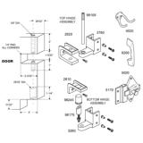 Jacknob® Door Hardware, Outswing, 1