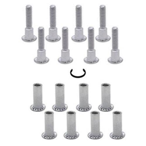 Restroom Partition Screw Pack - Surface Hinge 3/4 - 3/4 J 450