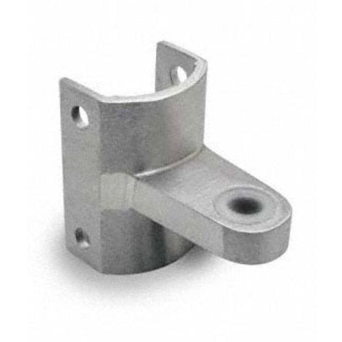 Restroom Partition Hinge Bracket Top 1-1/4 Satin Stainless J 4533