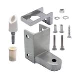 Restroom Partition Replacement Pack 1 Door 1-1/4 Post Bott J 63033