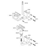 Restroom Partition Replacement Hinge Pack 1 Door 1-1/4 Pos J 63130 2