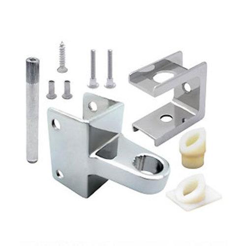 Jacknob® Replacement Pack, Top or Bottom M-Bracket, Global/Capital, 6LP, Polished Chrome, 1/pk (663160) J 663160