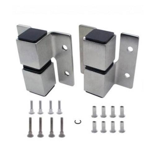 Restroom Partition Hinge Surface Mounted (LH-In/RH-Out) Squa J 7423