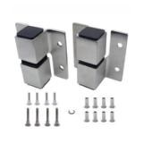 Restroom Partition Hinge Surface Mounted (LH-In/RH-Out) Squa J 7423
