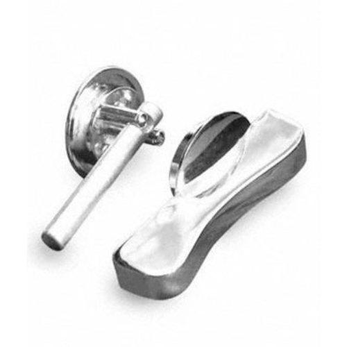 Restroom Partition Latch Concealed Straight Bar ADA J 8080