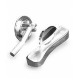 Jacknob® Round Bar Concealed Latch, Polished Chrome, 1/ea (8190) J 8190