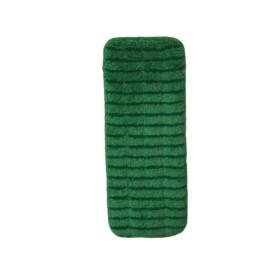 Impact® Premium Scrubbing Flat Wet Mop Pads, 18 Inch, Green, 12/bg - 10 bgs/cs LWGS18