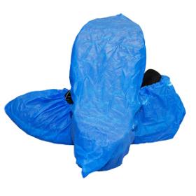 Safety Zone® ProGuard® CPE Embossed Shoe Covers, Blue, 100/bg - 3 bgs/cs - X-Large/16