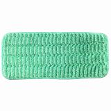 Hospeco® Scrubbing Wet Flat Mop Heads, Green, 13