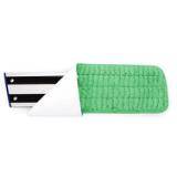 Hospeco® Scrubbing Wet Flat Mop Heads, Green, 13