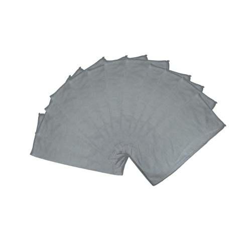 44 Gram 16x16 Glass Cloths 270GSM-Grey