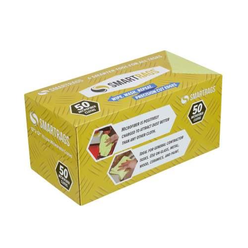 18 Gram 12x12 SmartRags 200GSM -Yellow - 8 boxes case