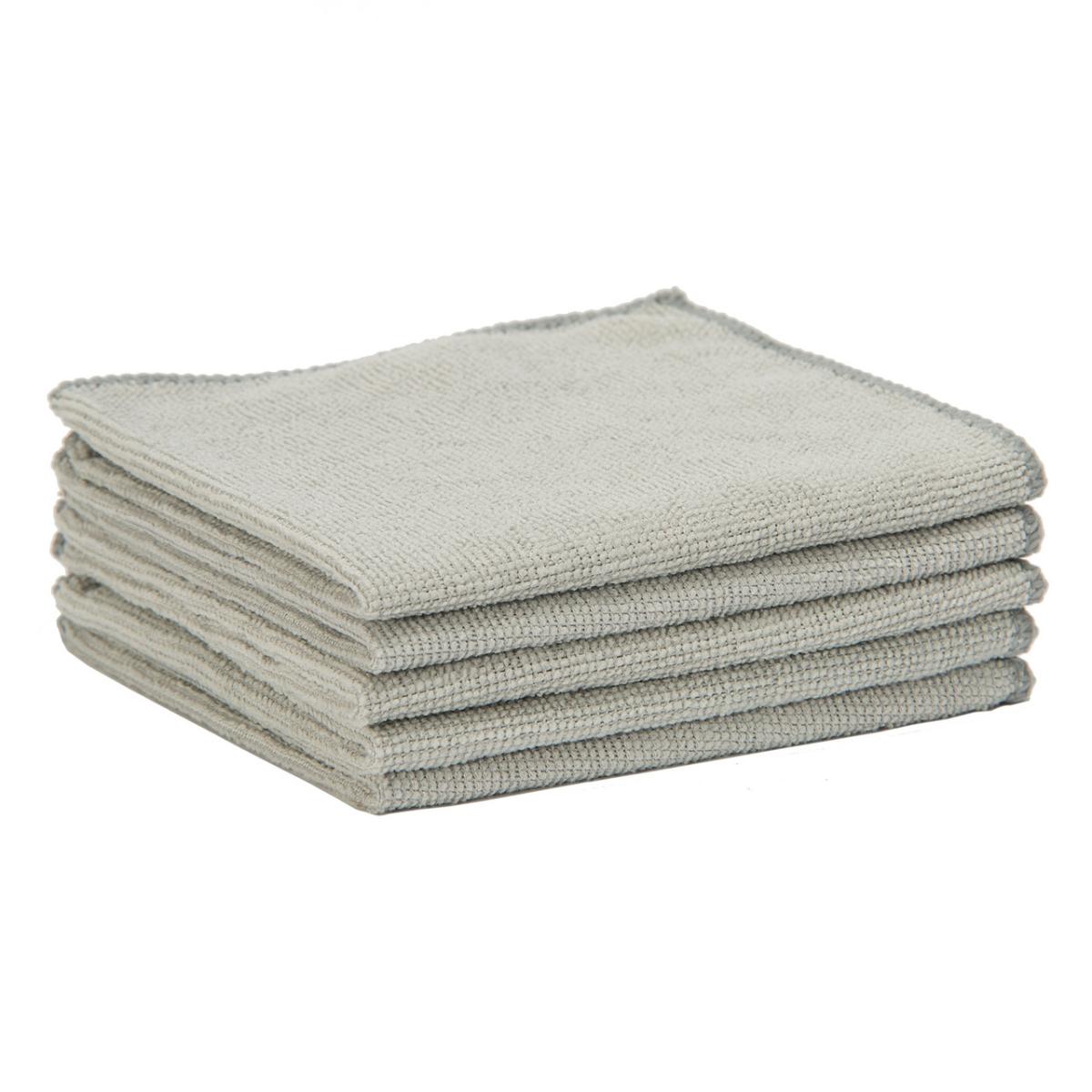 Lightweight Microfiber Towels, 200 GSM, 12
